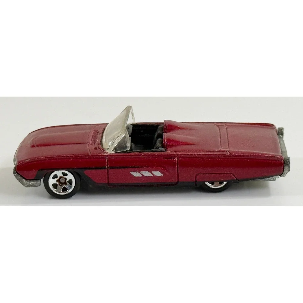 Hot Wheels 63 Thunderbird Diecast Car Kids 1:64 Red 1963 Ford Convertible